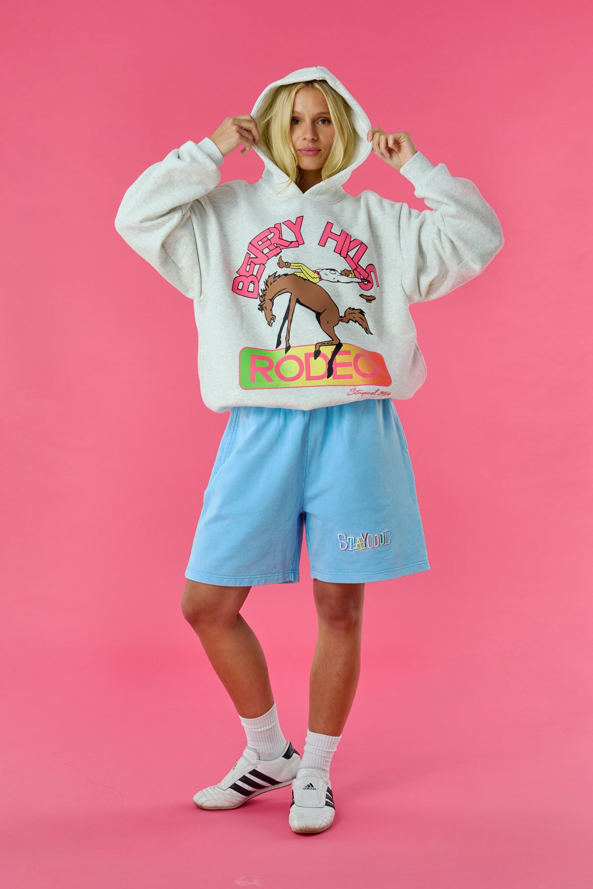 Rodeo Hoodie (Heather Grey)