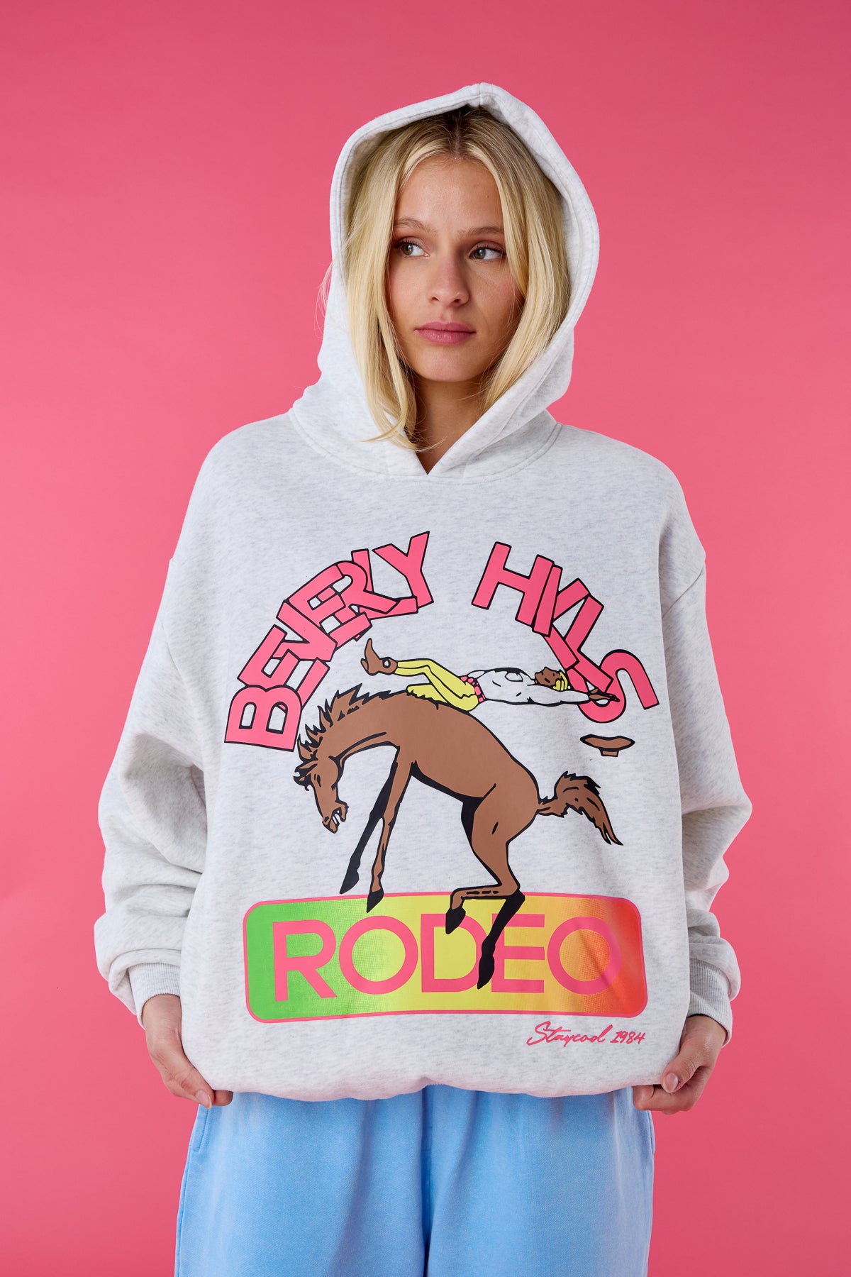 Rodeo Hoodie (Heather Grey)