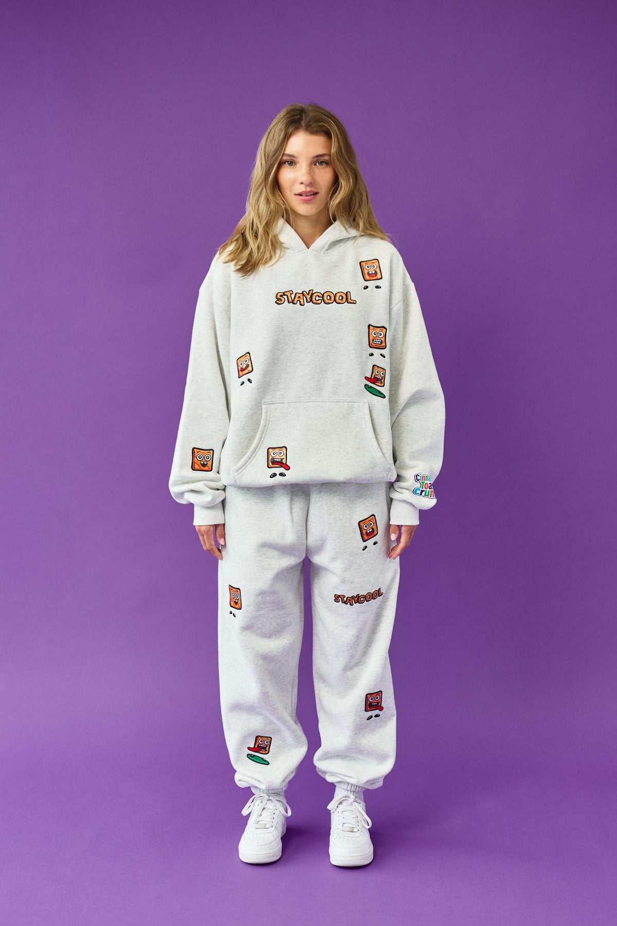 Cinnamon Toast Crunch Sweatpants (Heather Grey)
