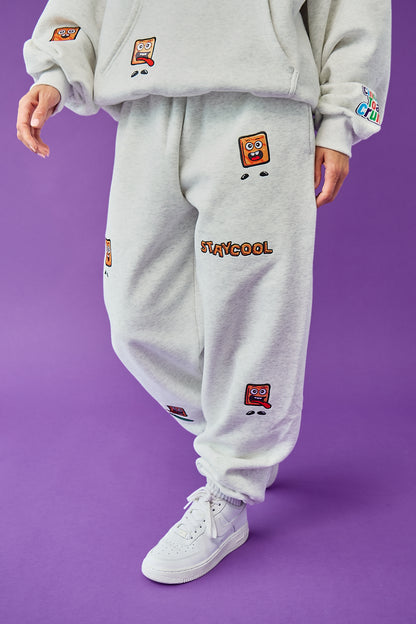 Cinnamon Toast Crunch Sweatpants (Heather Grey)