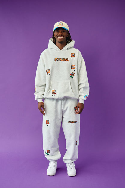Cinnamon Toast Crunch Hoodie (Heather Grey)
