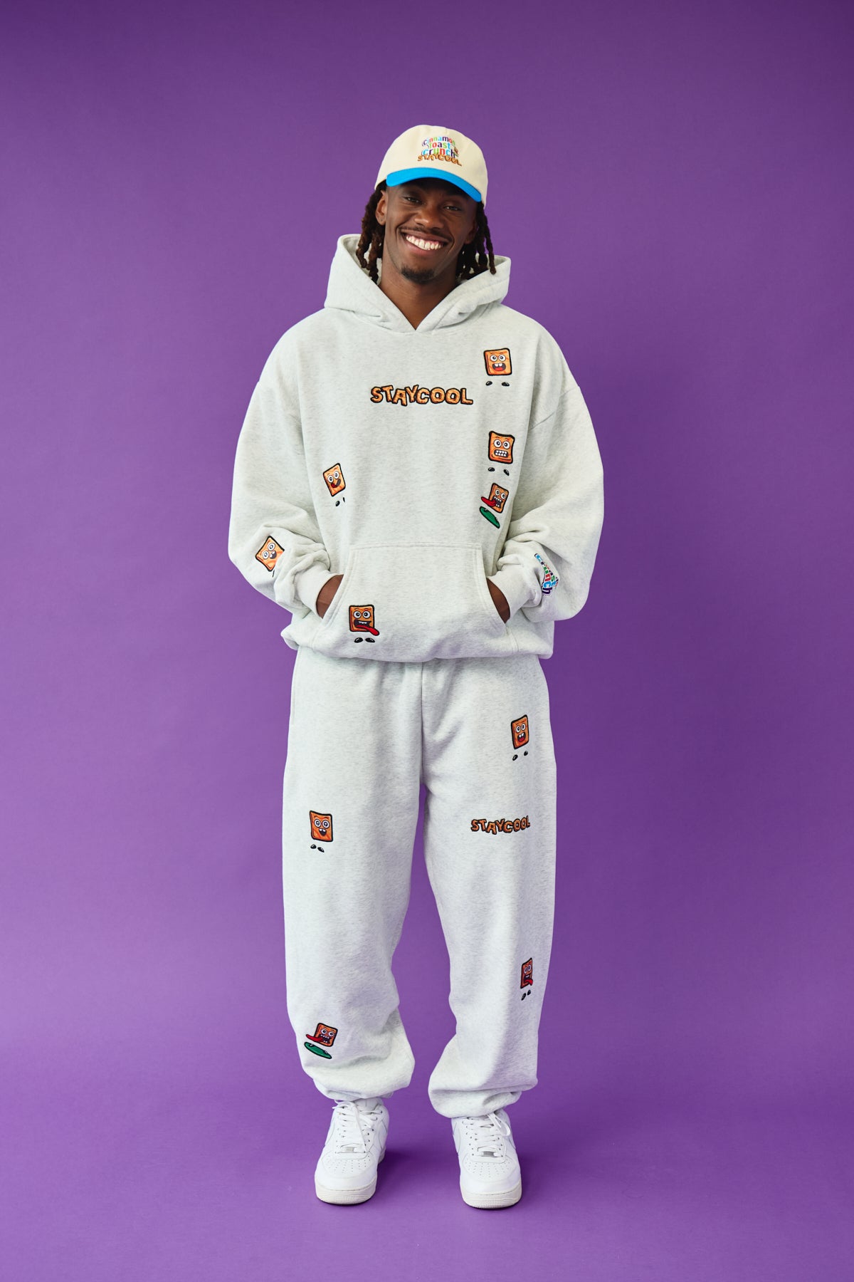 Cinnamon Toast Crunch Sweatpants (Heather Grey)