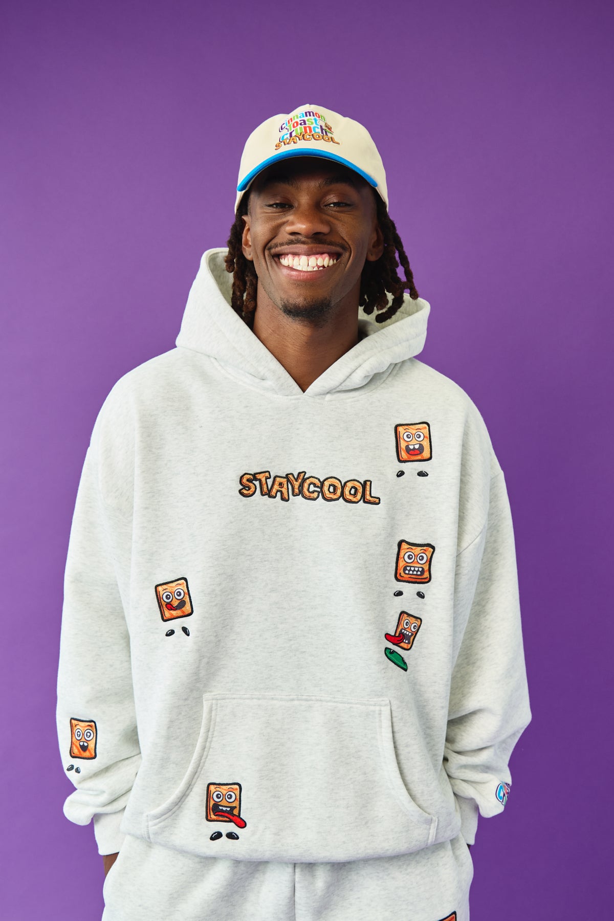 Cinnamon Toast Crunch Hoodie (Heather Grey)