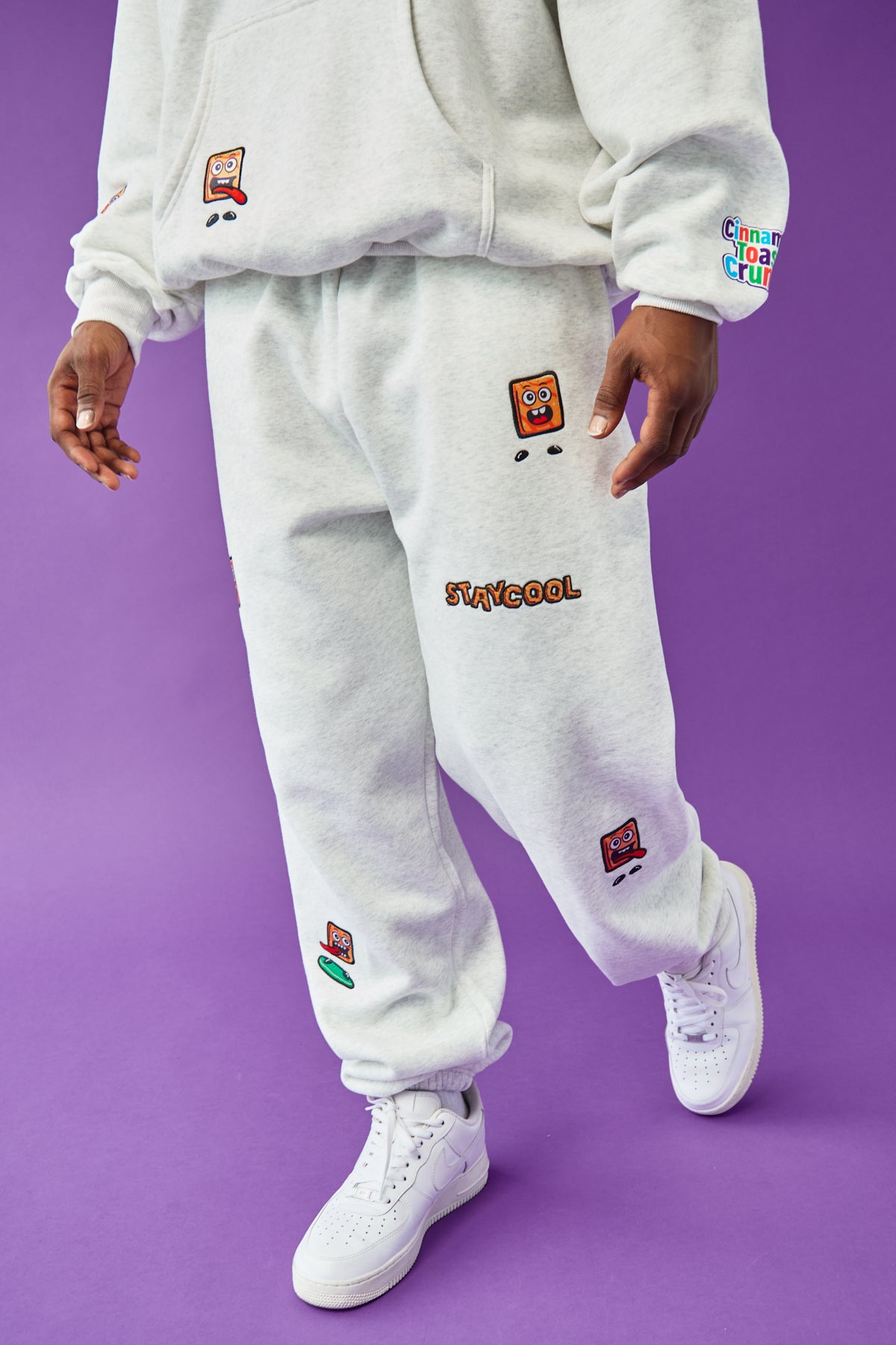 Cinnamon Toast Crunch Sweatpants (Heather Grey)