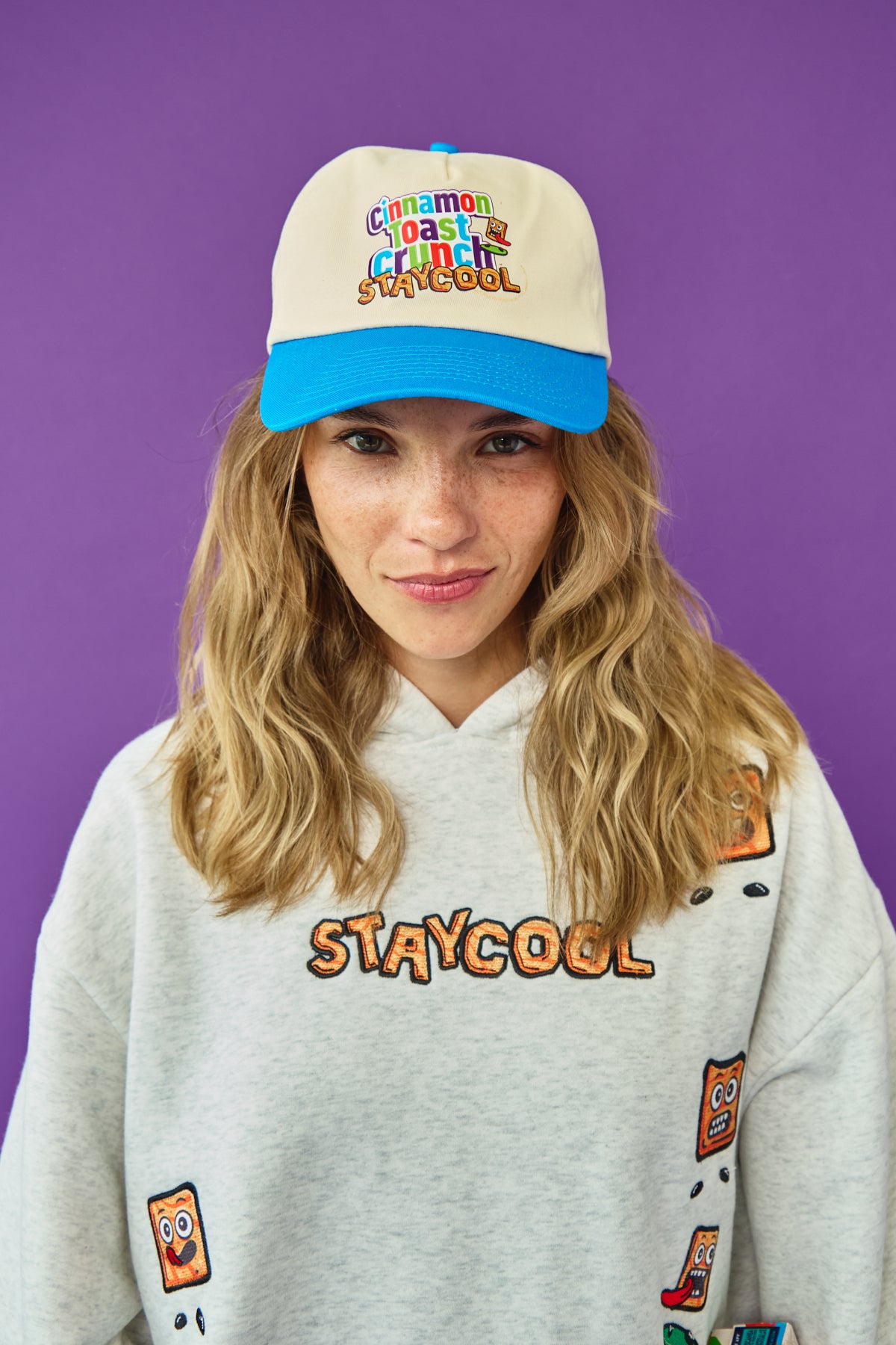 Cinnamon Toast Crunch Cap (Cream/Blue)