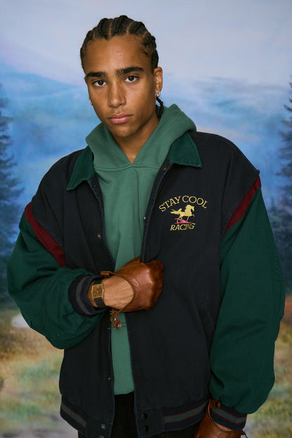 Racing Bomber Jacket/Sweatpants Bundle