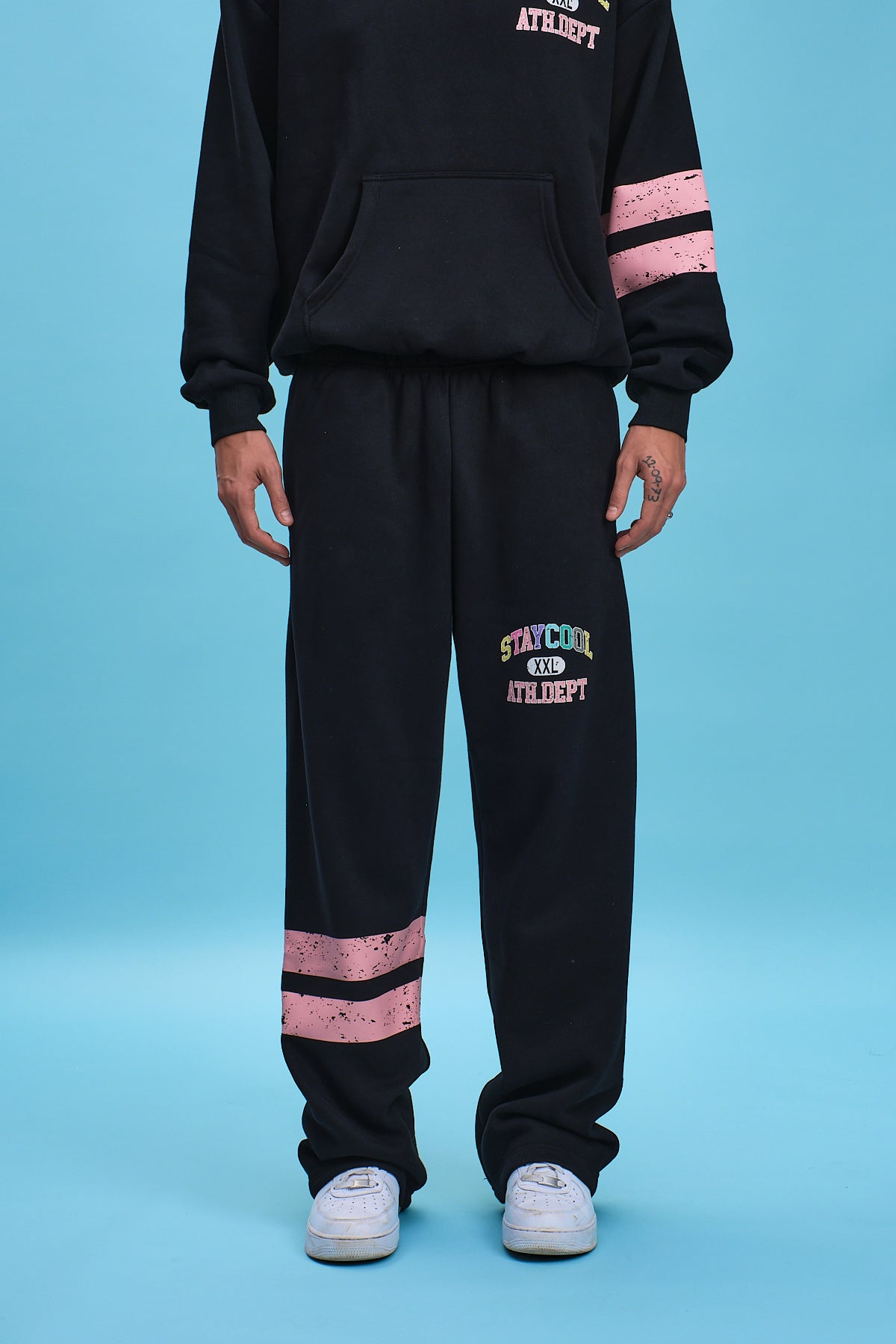 All-Star Straight Sweatpants (Black) – Staycoolnyc