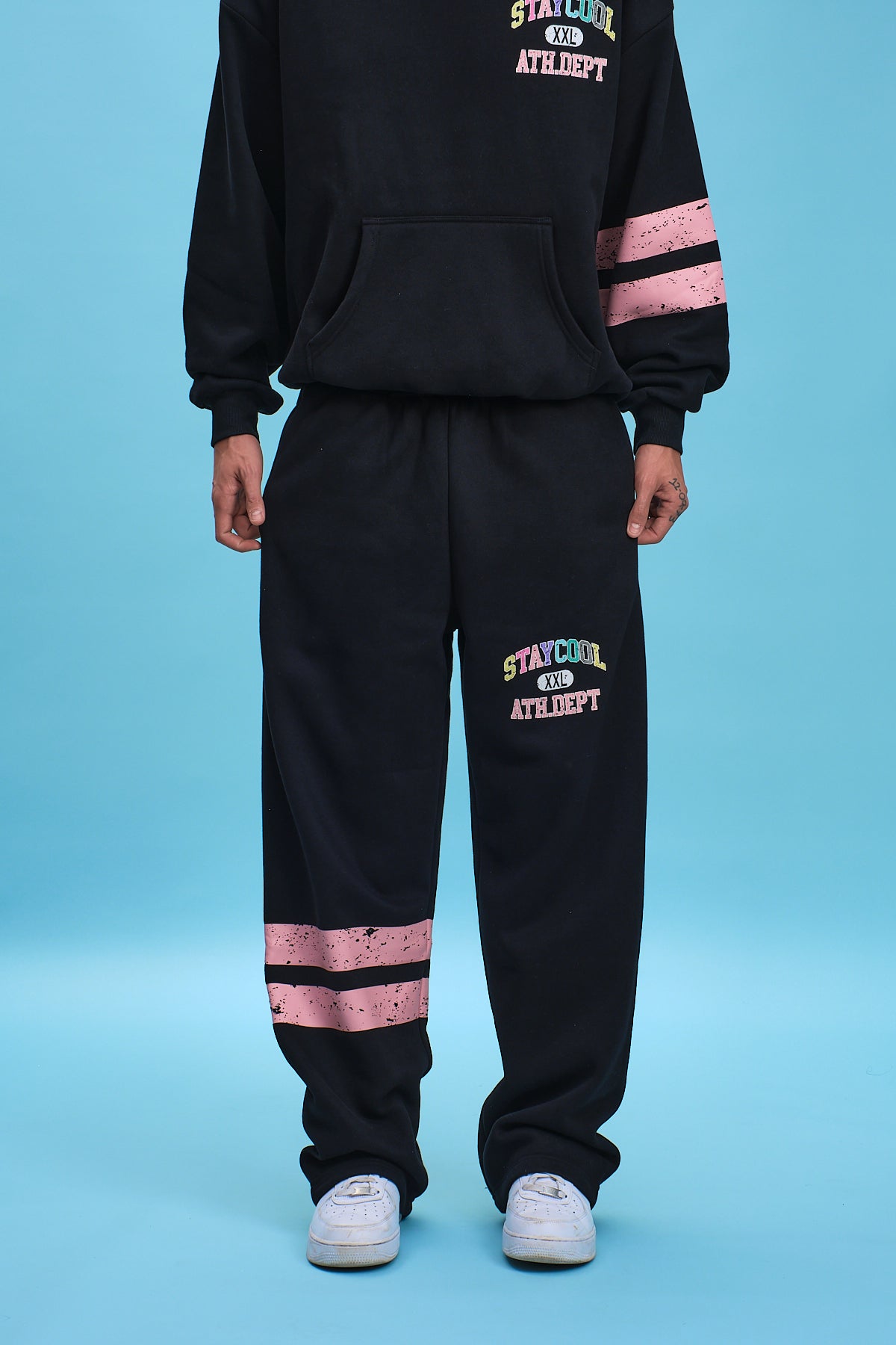 All-Star Straight Sweatpants (Black) – Staycoolnyc