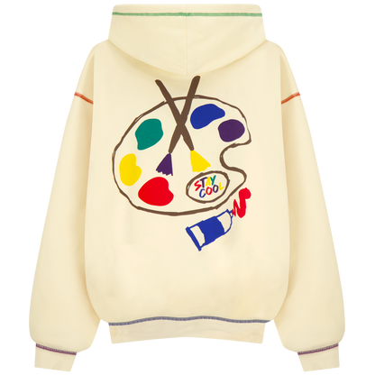 Art Hoodie (Cream)