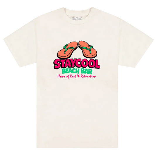 Beach Bar Tee (Ivory)