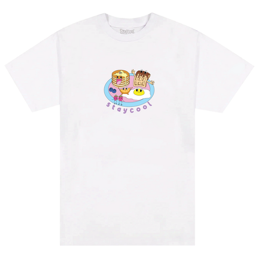 Breakfast Tee (White)