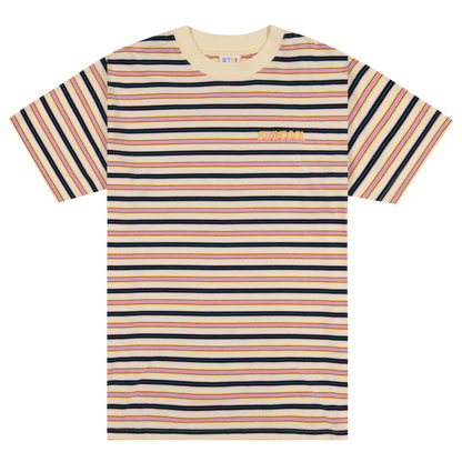 Bubblegum Striped Tee (Multi)