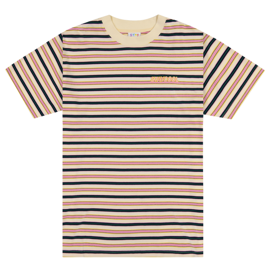 Bubblegum Striped Tee (Multi)