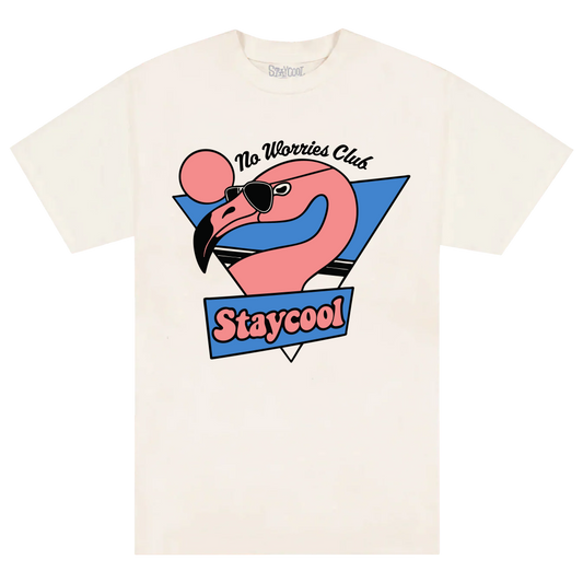 No Worries Tee (Cream)
