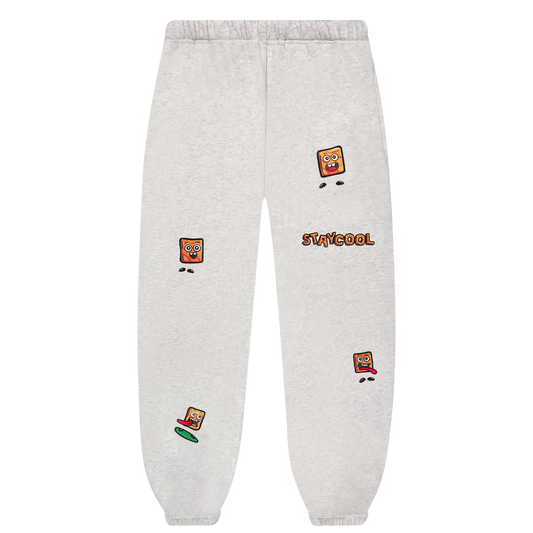 Cinnamon Toast Crunch Sweatpants (Heather Grey)