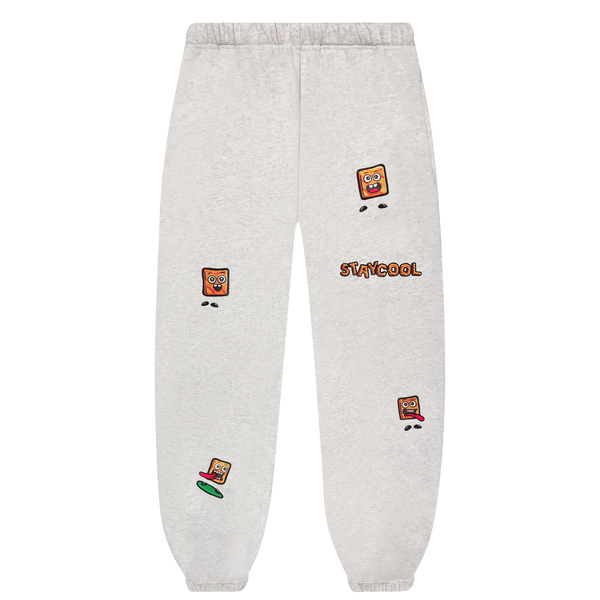 Cinnamon Toast Crunch Sweatpants (Heather Grey) – Staycoolnyc