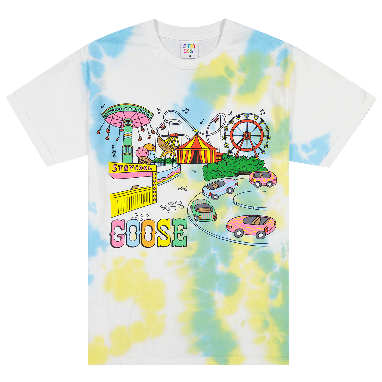 Staycool X Goose Carnival-Dye Tee