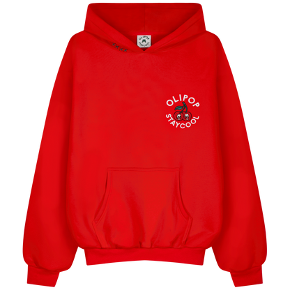 Olipop Cherry Cola Hoodie (Red)