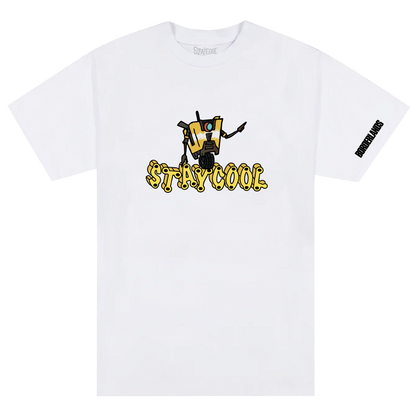 Borderlands Claptrap Logo Tee (White)