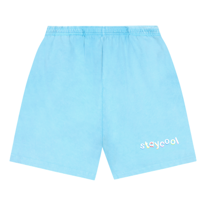Classic Mineral Cotton Shorts (Electric Blue)