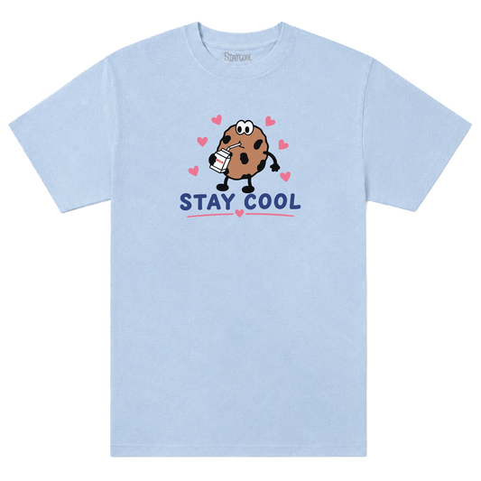Cookies Hearts Tee (Light Blue)