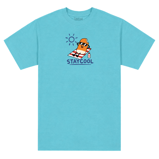 Creamsicle Chill Tee (Lagoon)