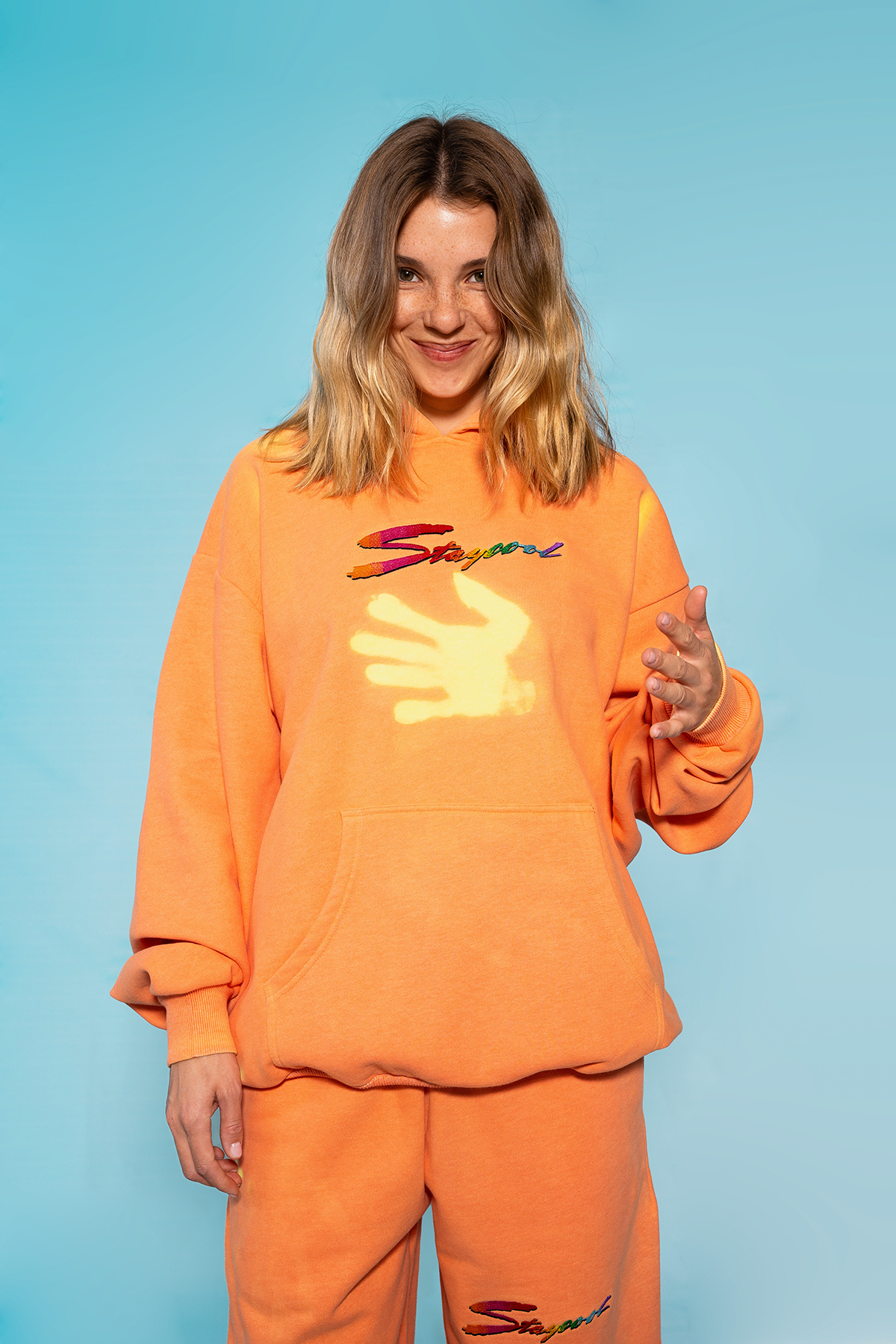 Thermogear™️ Heat Reactive Hoodie (Peach) – Staycoolnyc Thermogear™️ Heat Reactive Hoodie (Peach) – Staycoolnyc