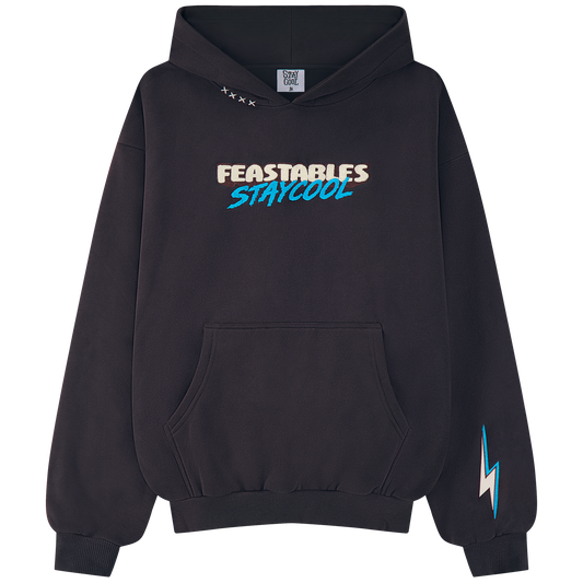 ADULT Staycool X Feastables Hoodie (Charcoal)