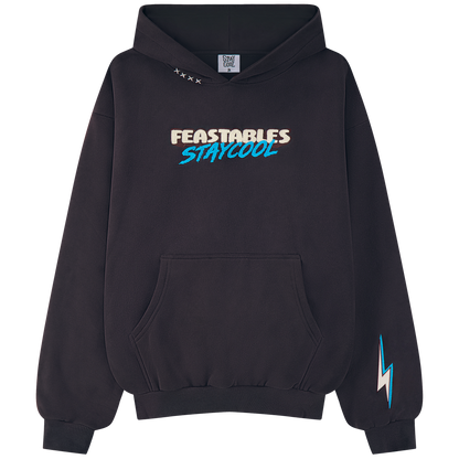 KIDS Staycool X Feastables Hoodie (Charcoal)