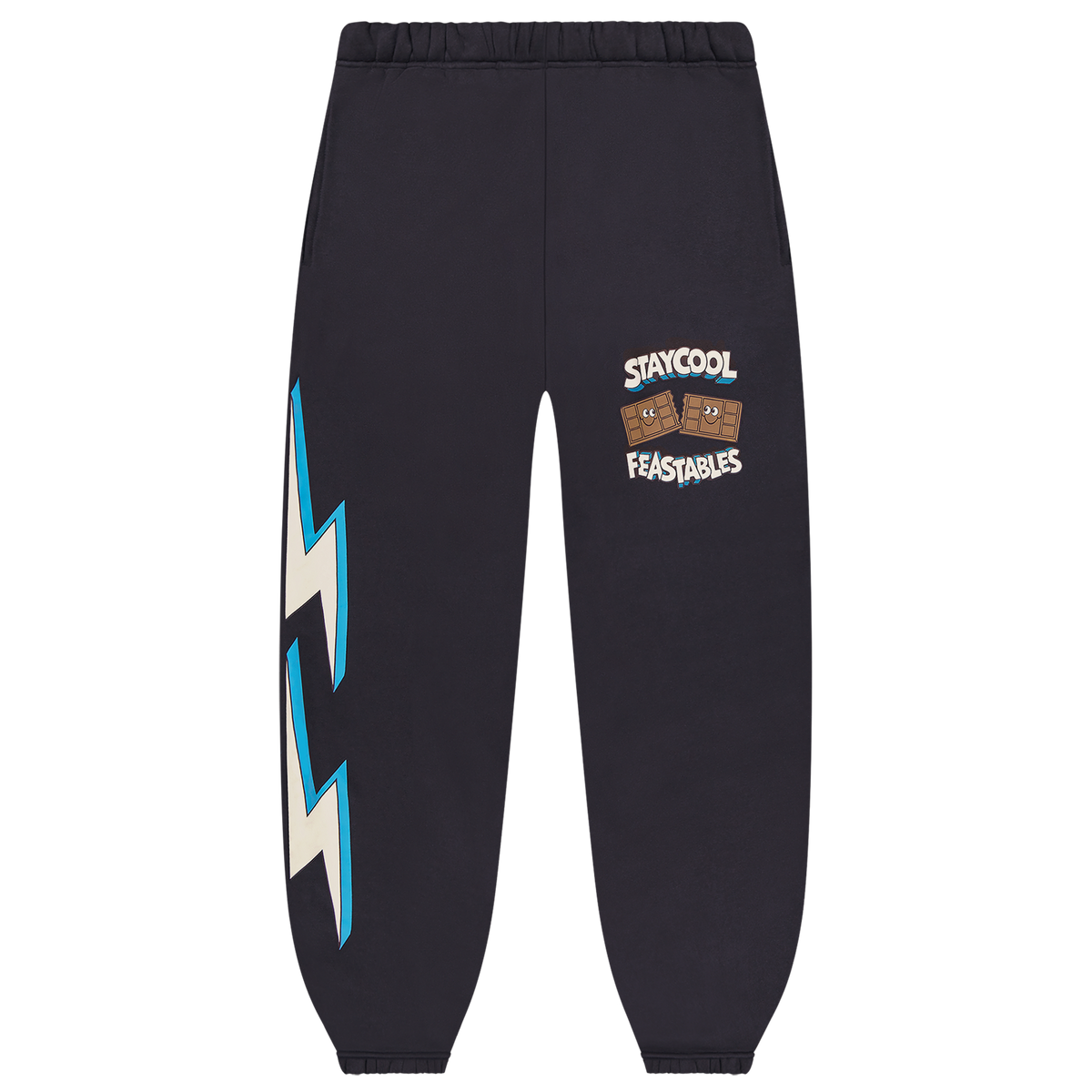 KIDS Staycool X Feastables Jogger Sweatpants (Charcoal)