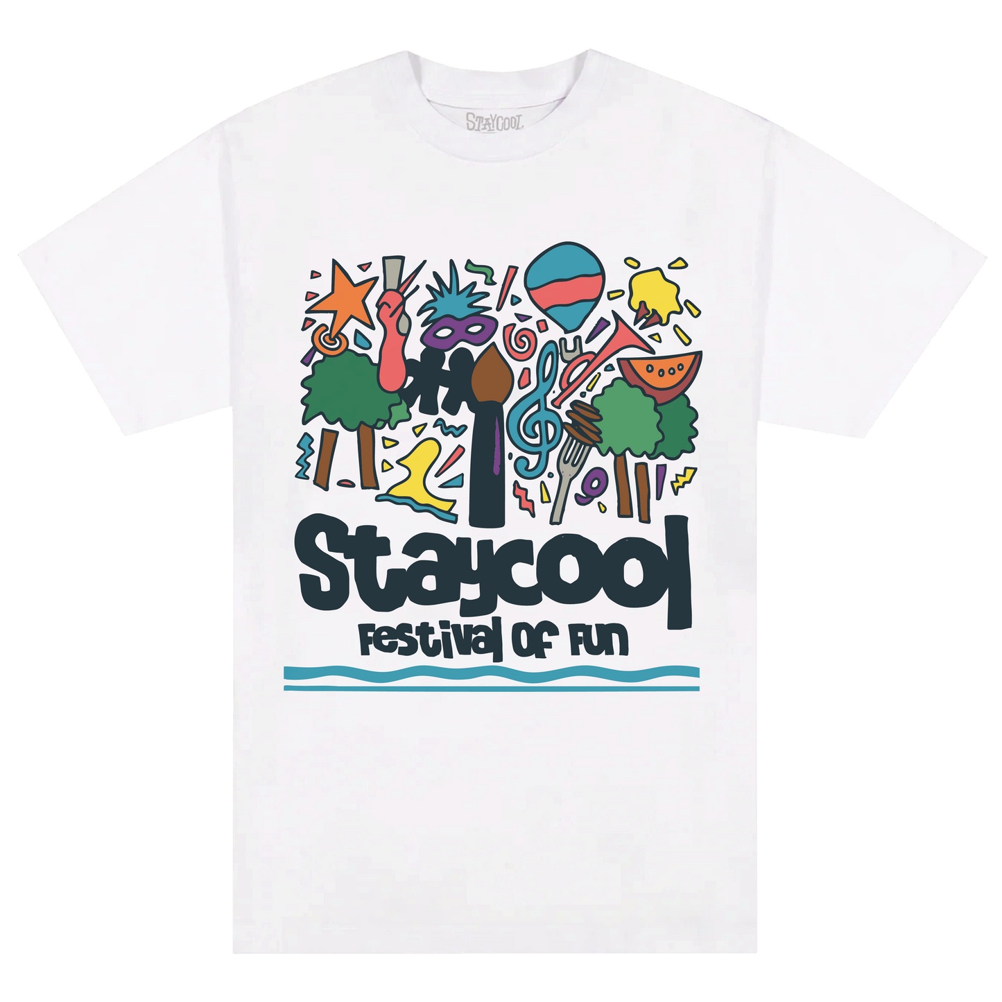 Festival Tee (White)