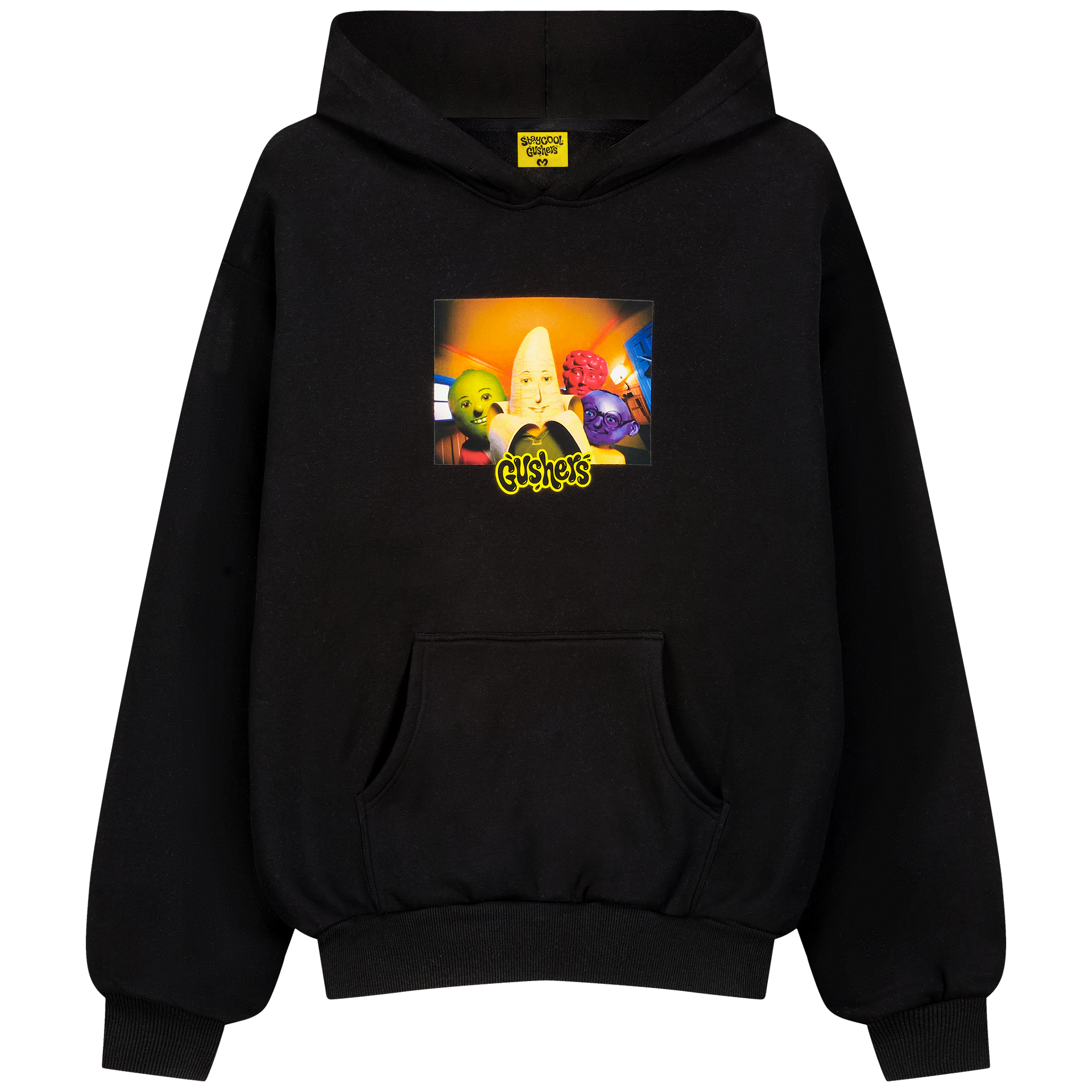 Staycool X Gushers Fruits Hoodie (Black) – Staycoolnyc Staycool X Gushers Fruits Hoodie (Black) – Staycoolnyc
