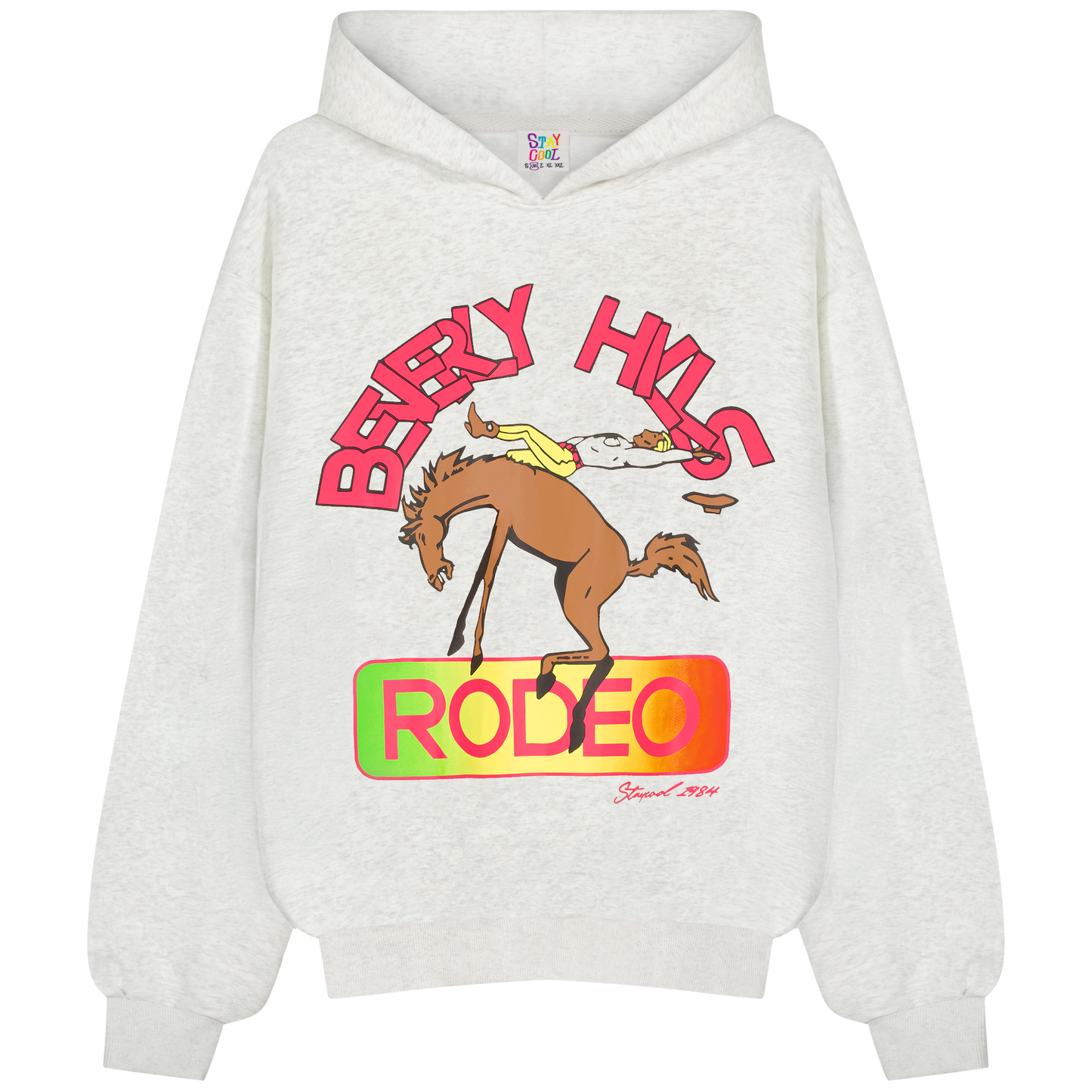 Rodeo Hoodie/Shorts Bundle (Heather Grey/Carolina Blue)