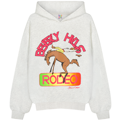 Rodeo Hoodie/Shorts Bundle (Heather Grey/Carolina Blue)