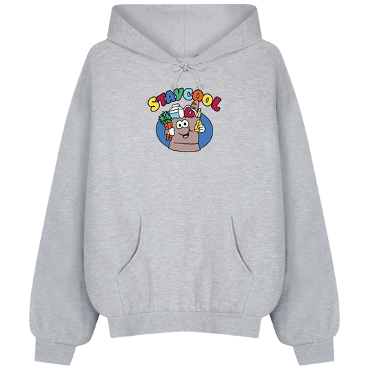 Grocery Hoodie (Heather Grey)