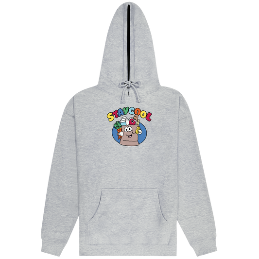 Grocery Hoodie (Heather Grey)
