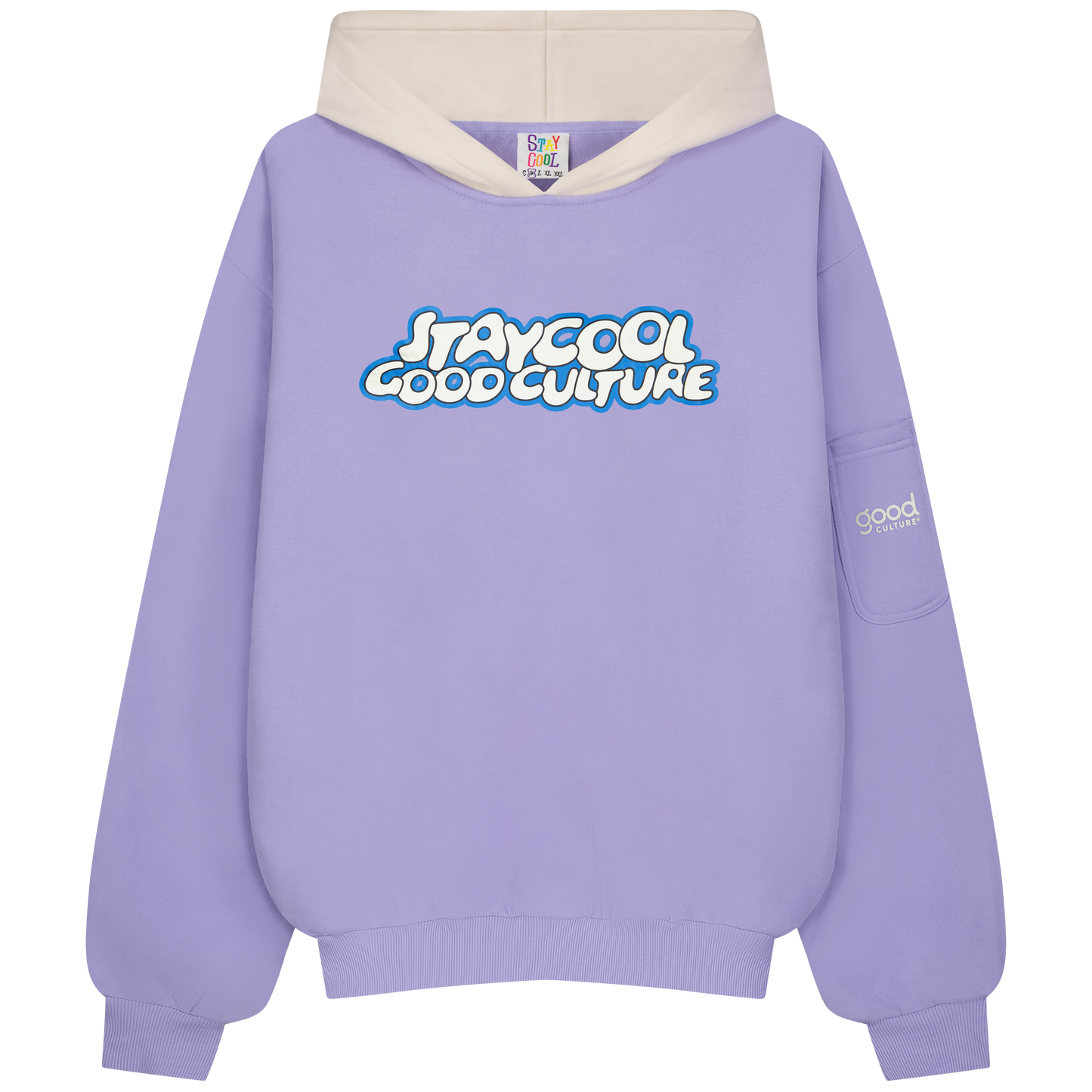 Staycool X Good Culture Hoodie (Violet/Cream)