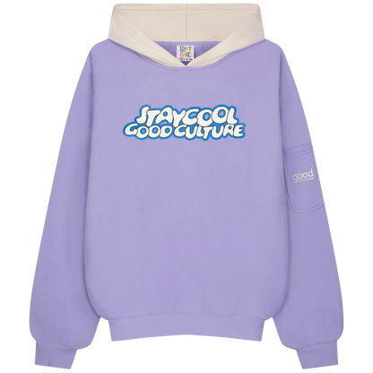 Staycool X Good Culture Hoodie (Violet/Cream)