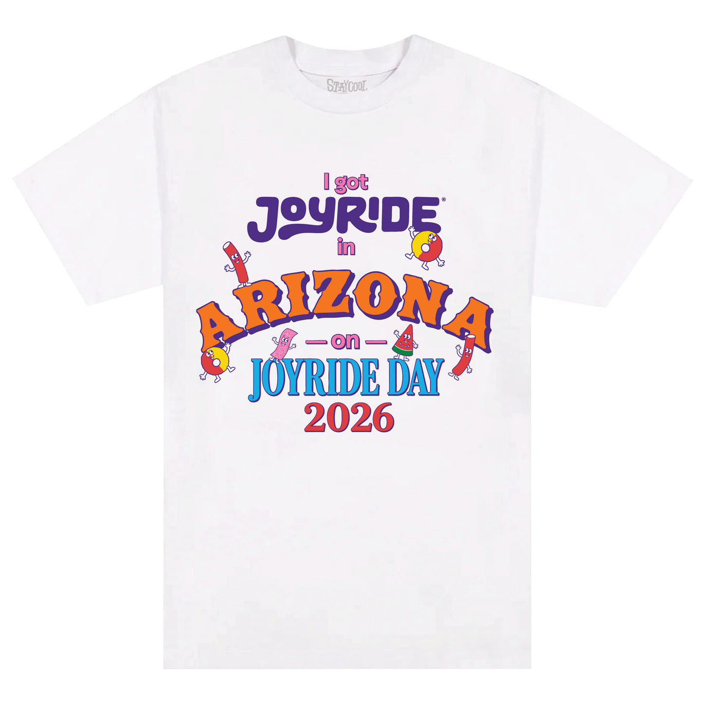 Staycool X Joyride Arizona Tee (White)