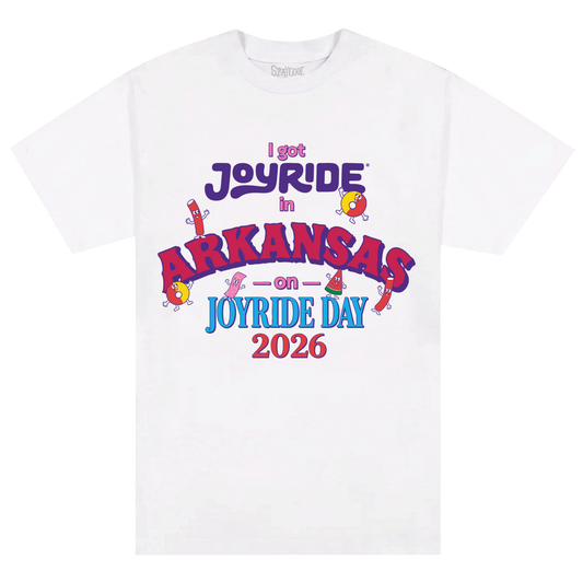 Staycool X Joyride Arkansas Tee (White)