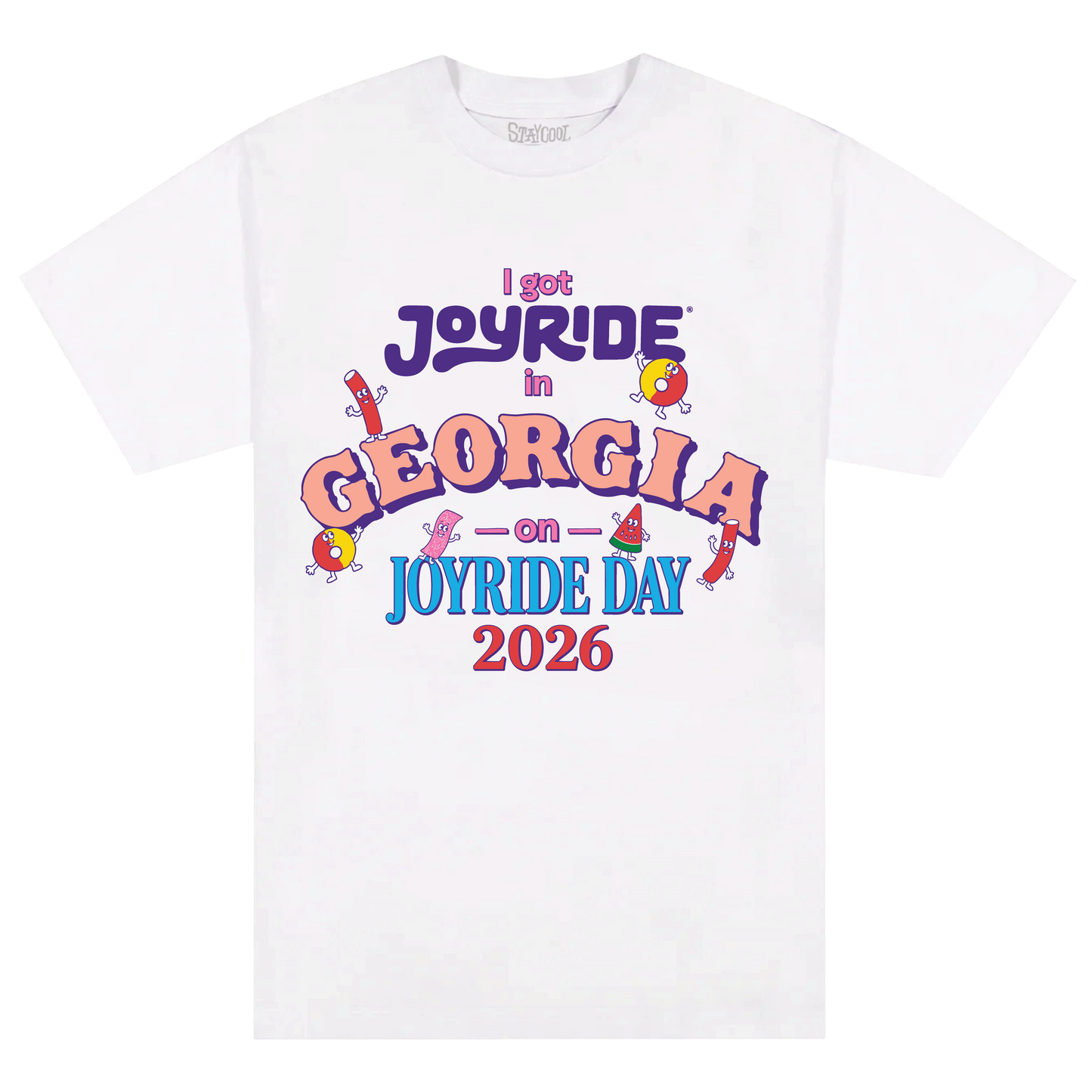 Staycool X Joyride Georgia Tee (White)