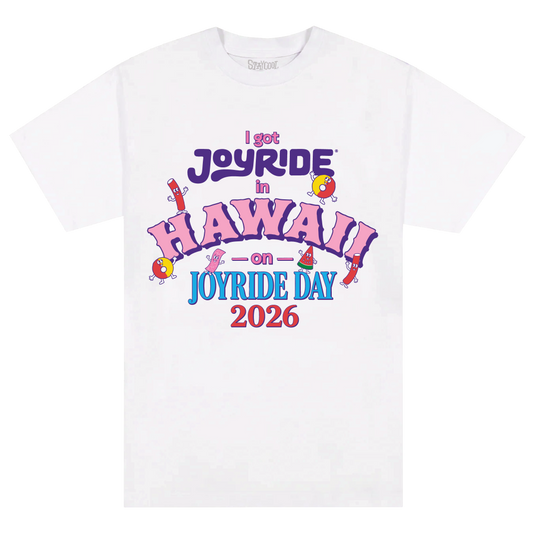 Staycool X Joyride Hawaii Tee (White)