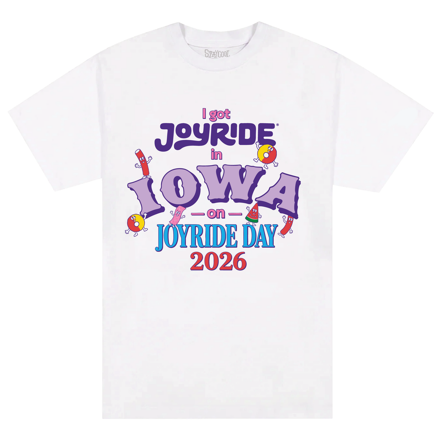 Staycool X Joyride Iowa Tee (White)