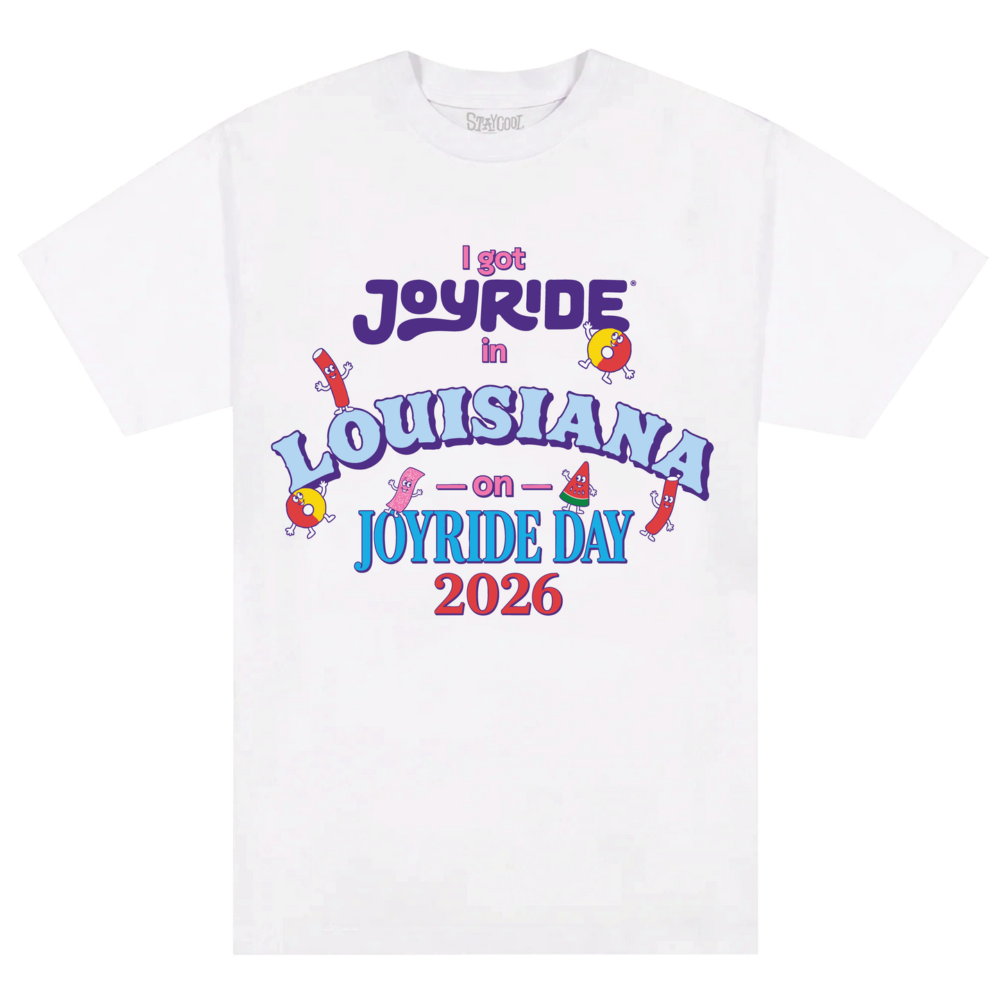 Staycool X Joyride Louisiana Tee (White)