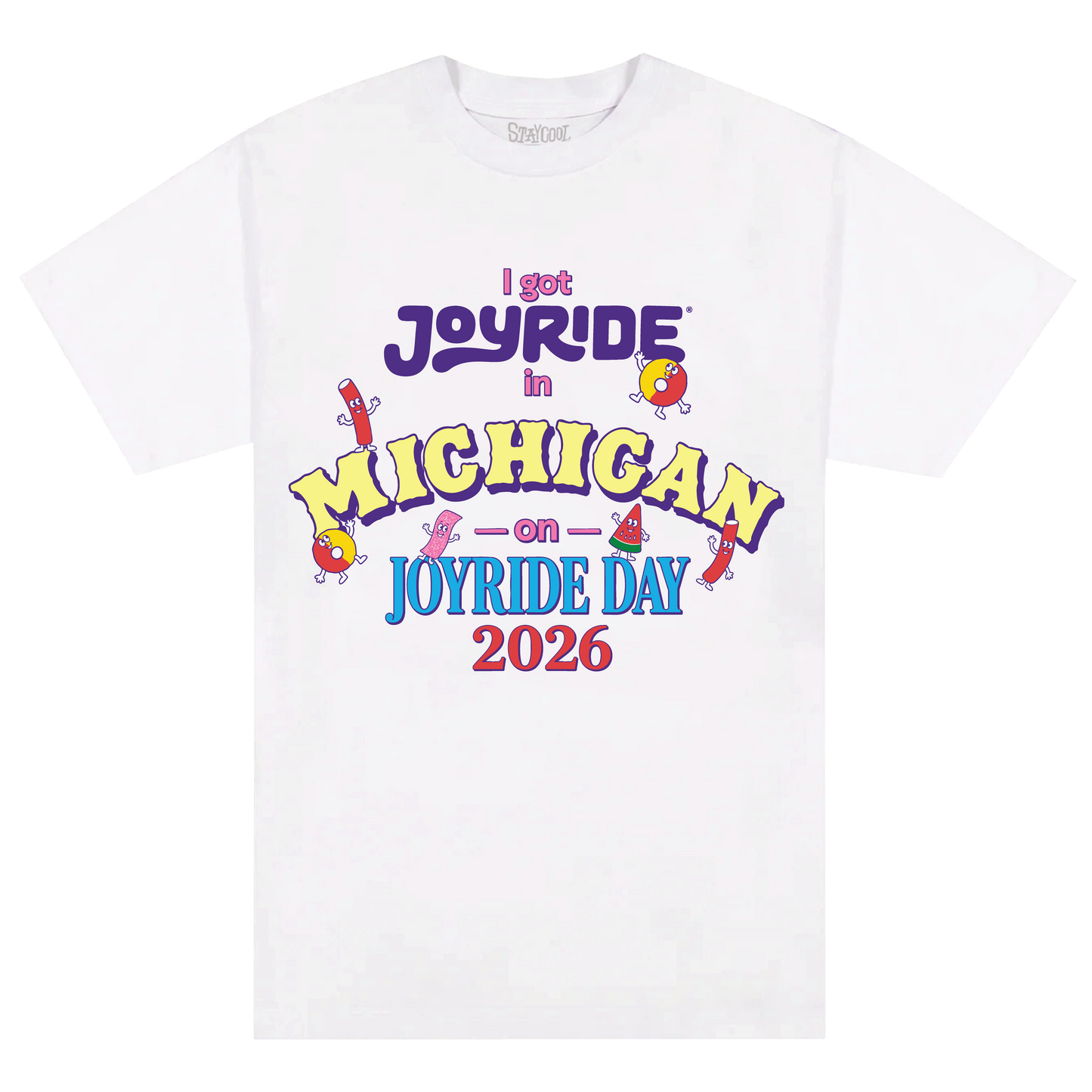 Staycool X Joyride Michigan Tee (White)