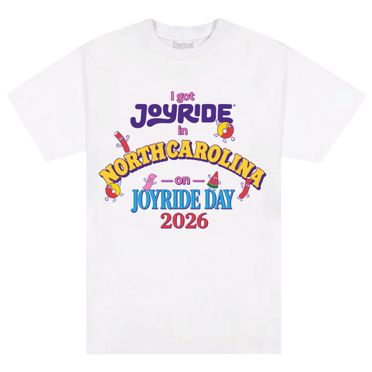 Staycool X Joyride North Carolina Tee (White)
