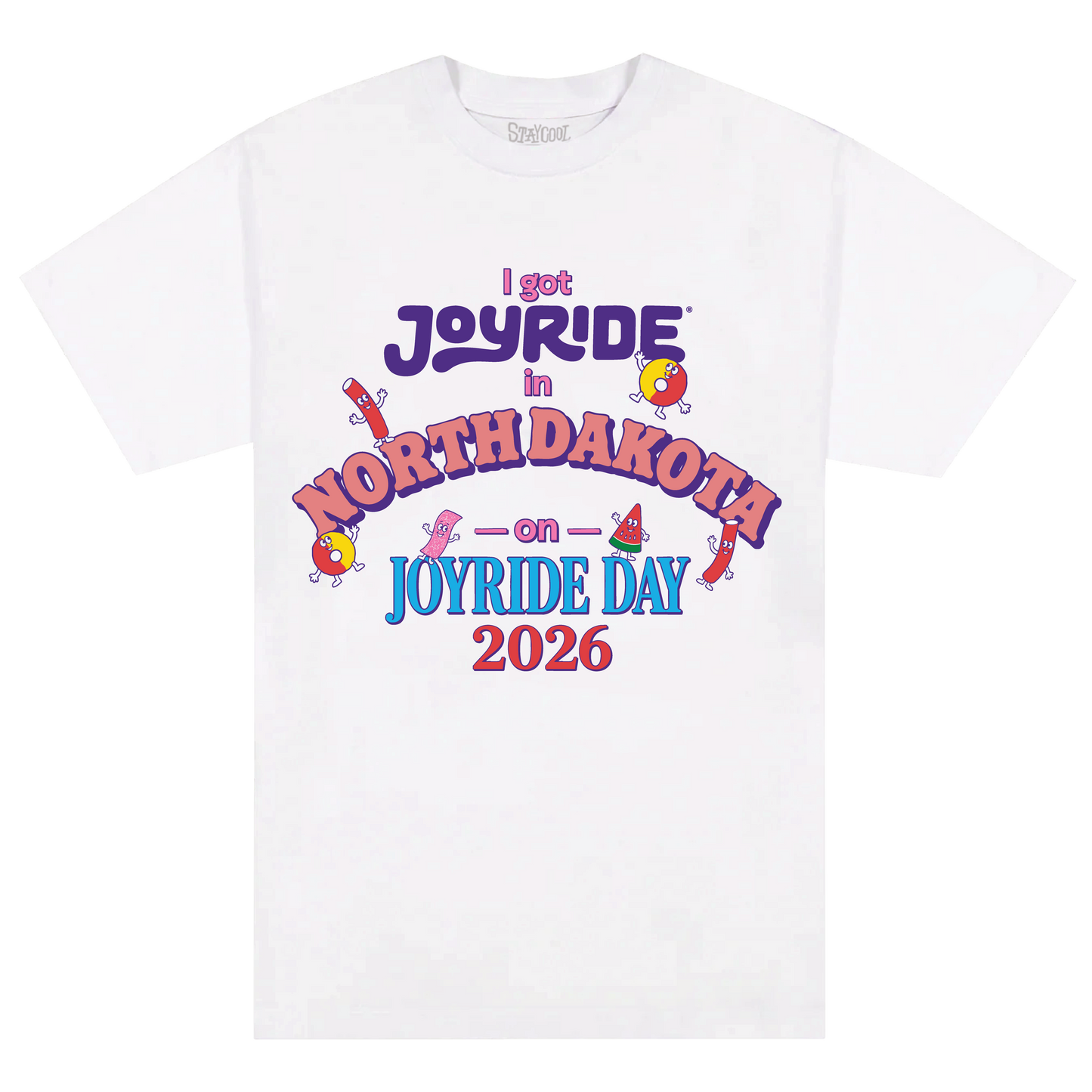 Staycool X Joyride North Dakota Tee (White)