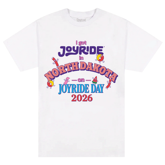 Staycool X Joyride North Dakota Tee (White)