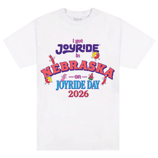 Staycool X Joyride Nebraska Tee (White)
