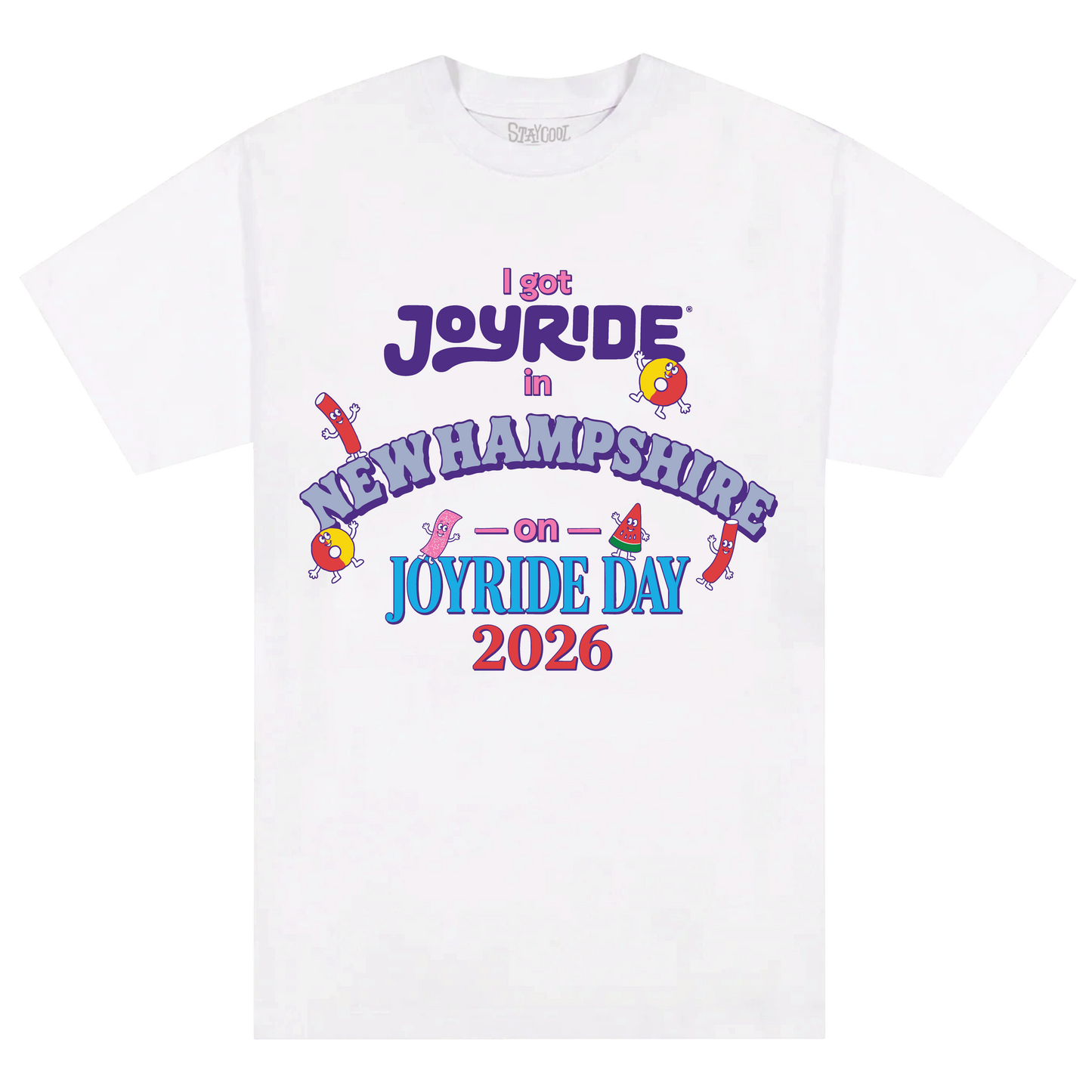 Staycool X Joyride New Hampshire Tee (White)